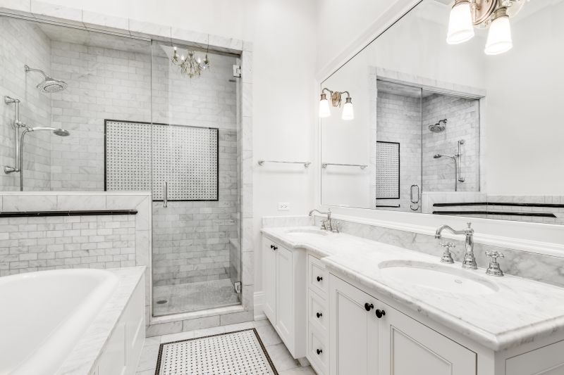 Luxury Bathroom Upgrade with Marble Tiles